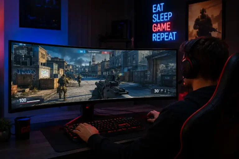 How Ultra-Wide Monitors Improve Competitive PC Gaming Performance