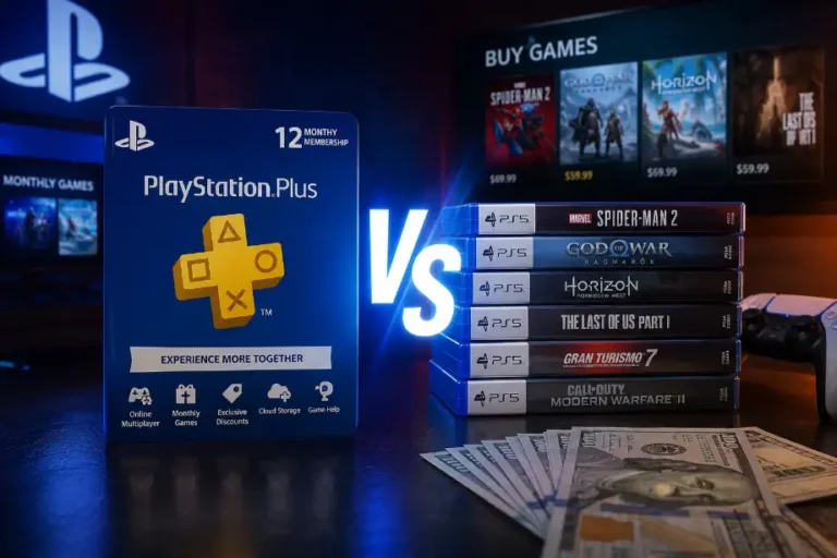 PlayStation Plus vs Buying Games Individually: Cost Comparison Guide